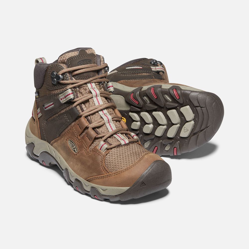 Keen Outdoor Bot Kadın Kahverengi - Steens Deri Waterproof - Türkiye DZSP96421